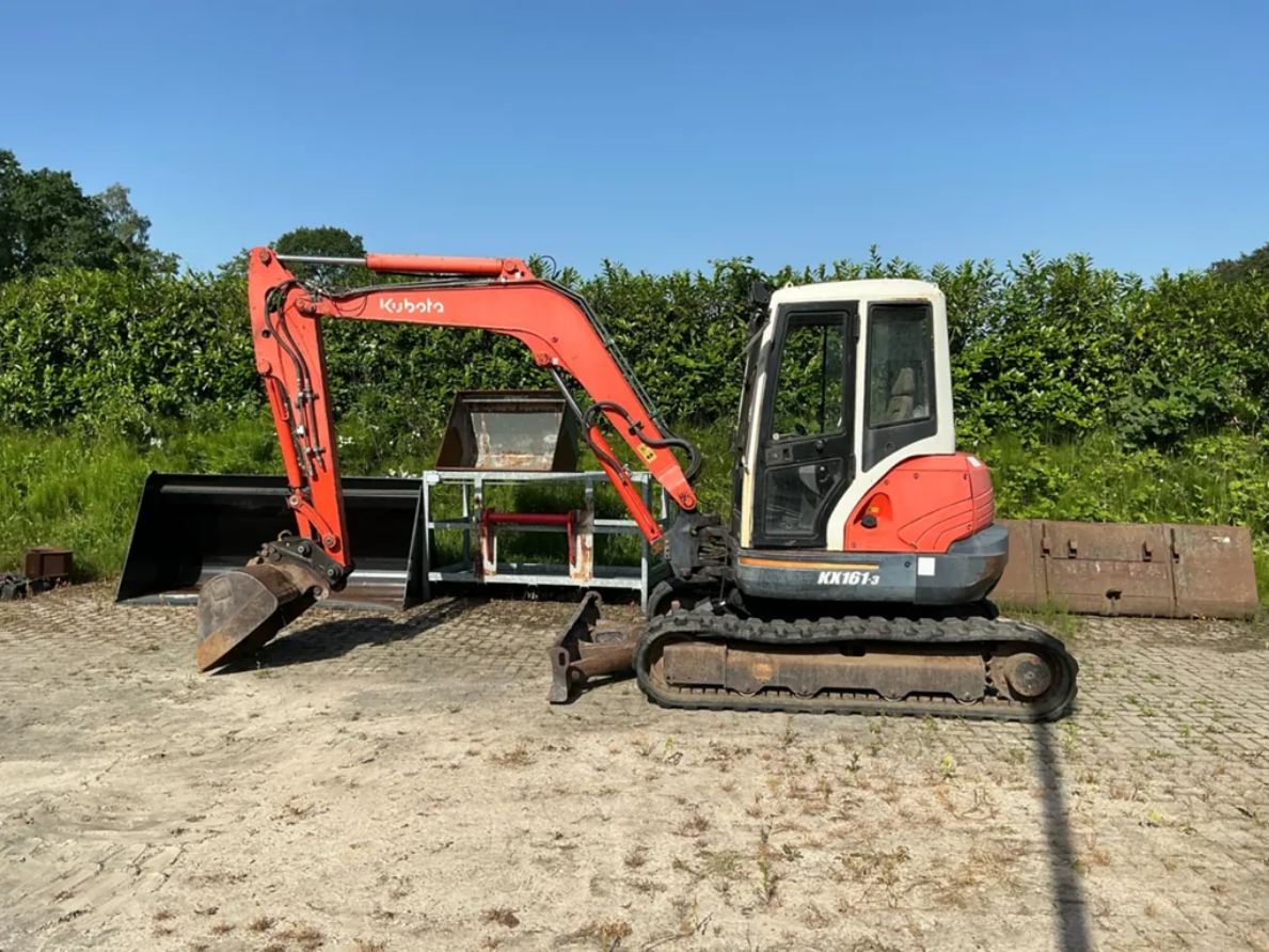 Kubota KX161-3 Midi Bagger – Bild 2