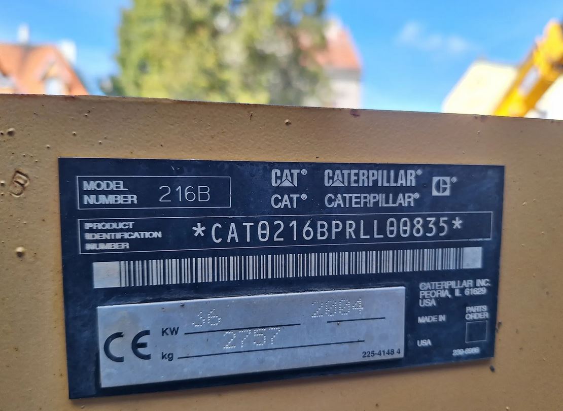 CAT 216B Caterpillar – Bild 4