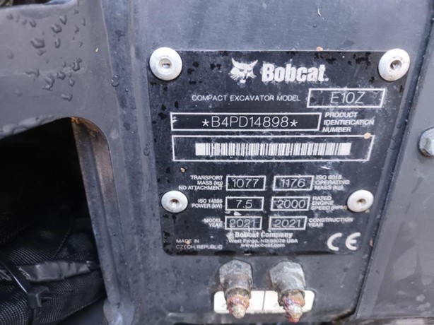BOBCAT E10 – Bild 6